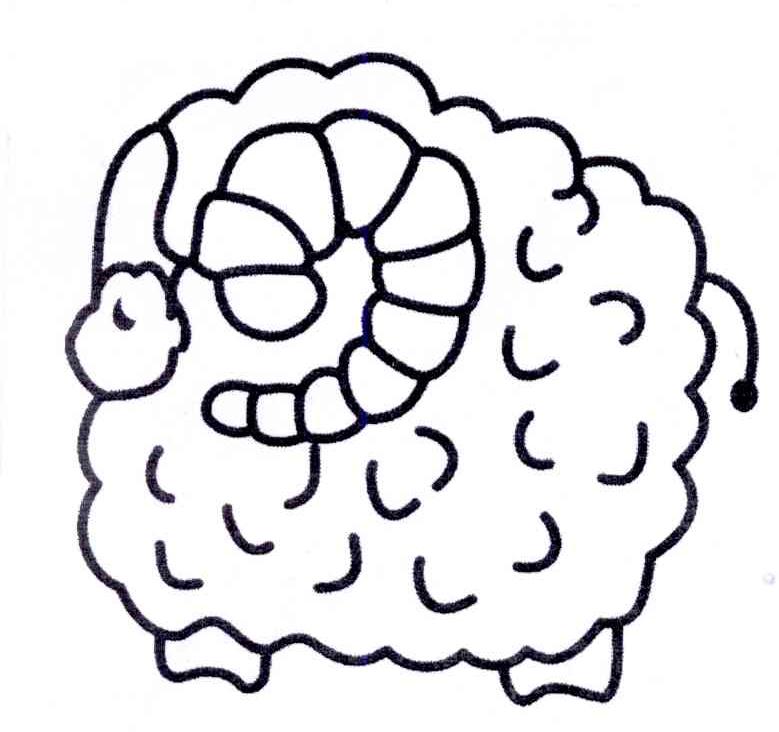 仿发财羊