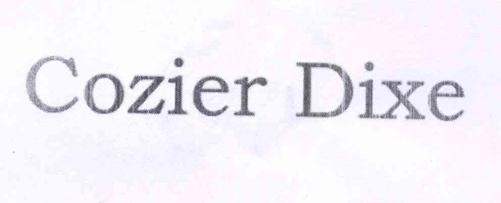 Cozier Dixe