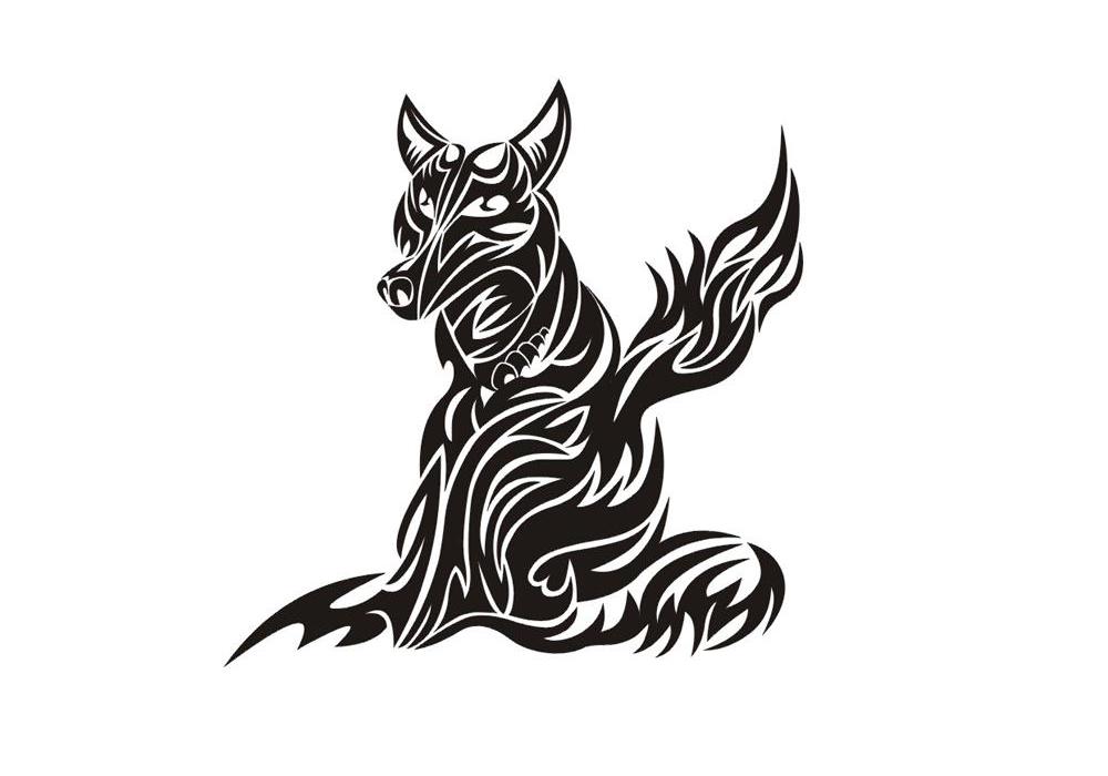 狼图形