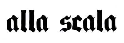 ALLA SCALA