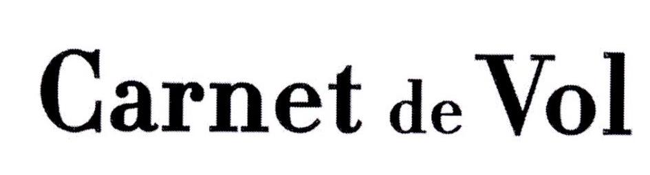CARNET DE VOL