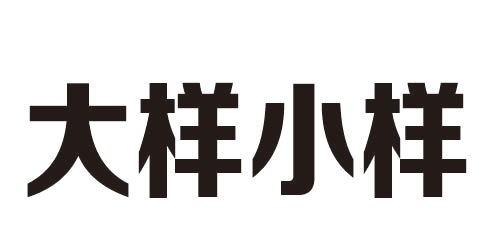 大样小样
