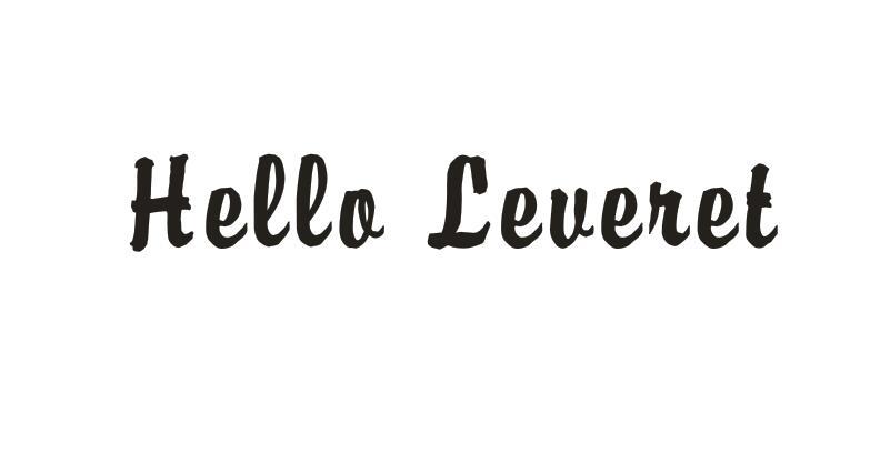  HELLO LEVERET