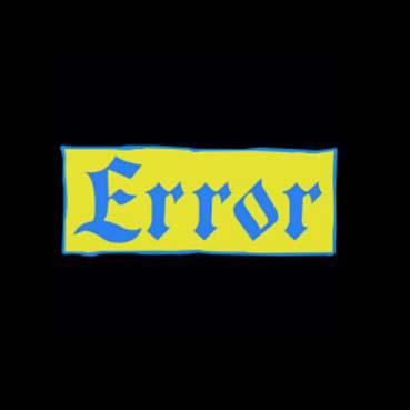 ERROR