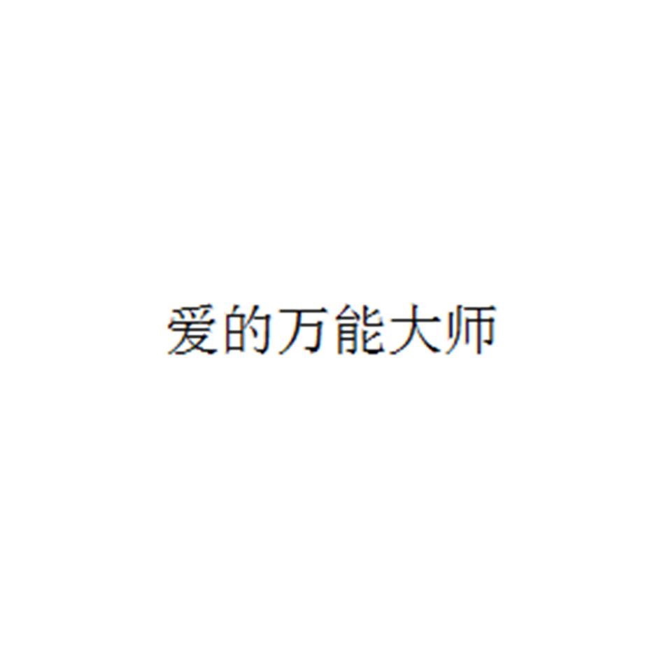 爱的万能大师
