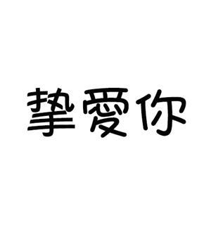 挚爱你