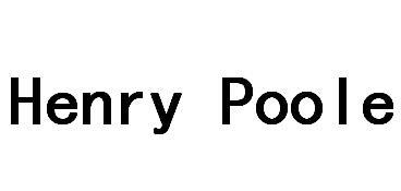HENRY POOLE