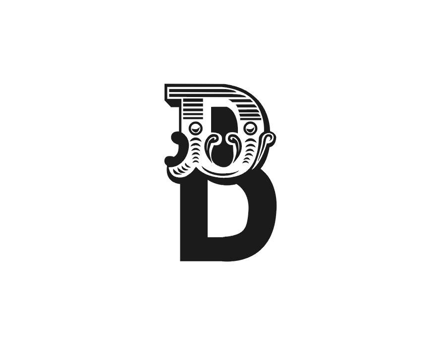 B