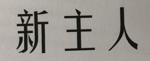新主人