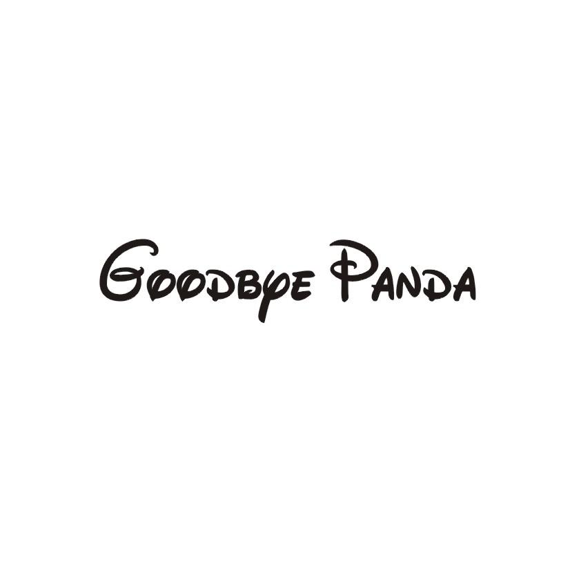 GOODBYE PANDA
