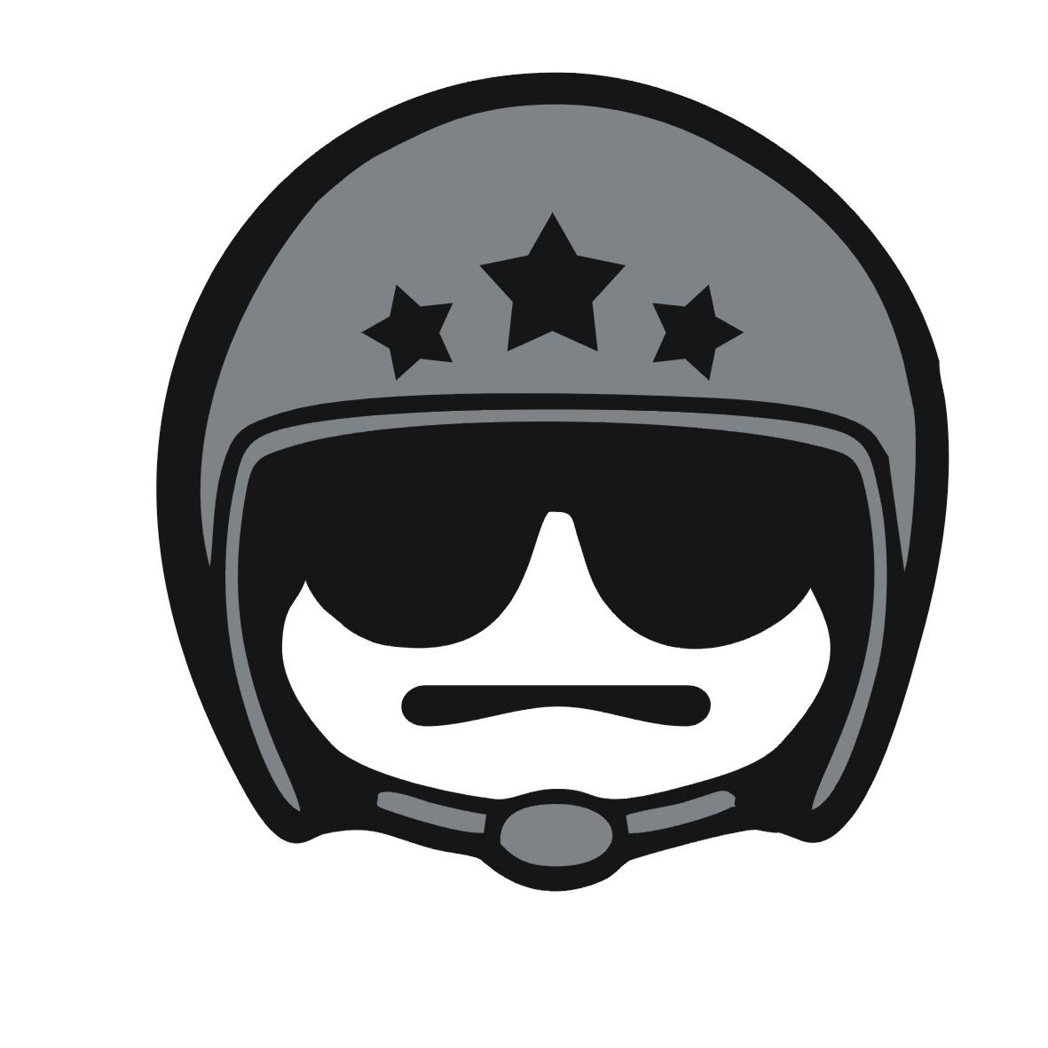 头盔飞行员图形