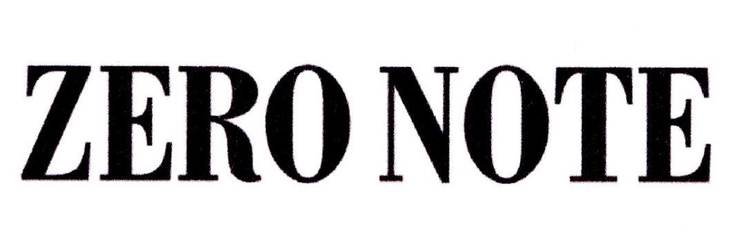 ZERO NOTE