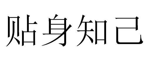 贴身知己