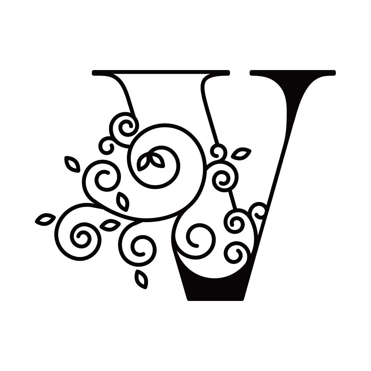 V