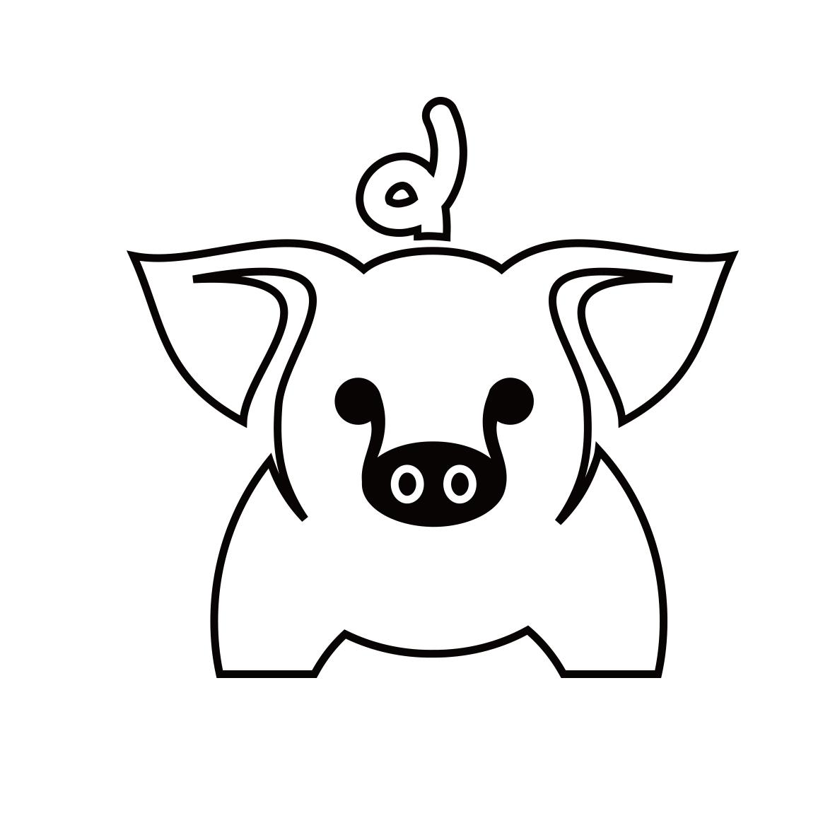 卡通猪