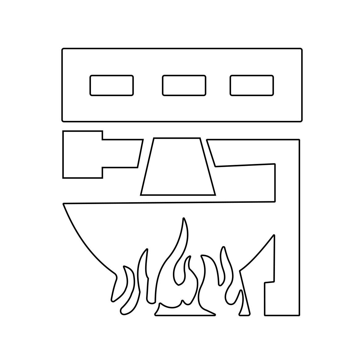火锅蜀字图