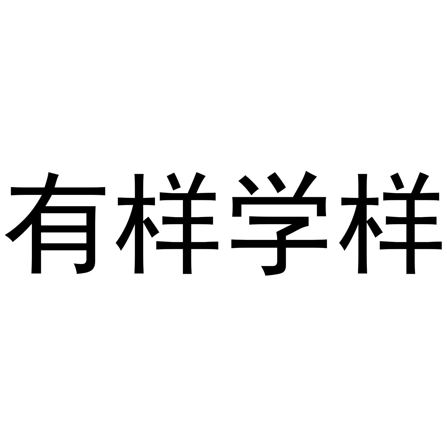 有样学样