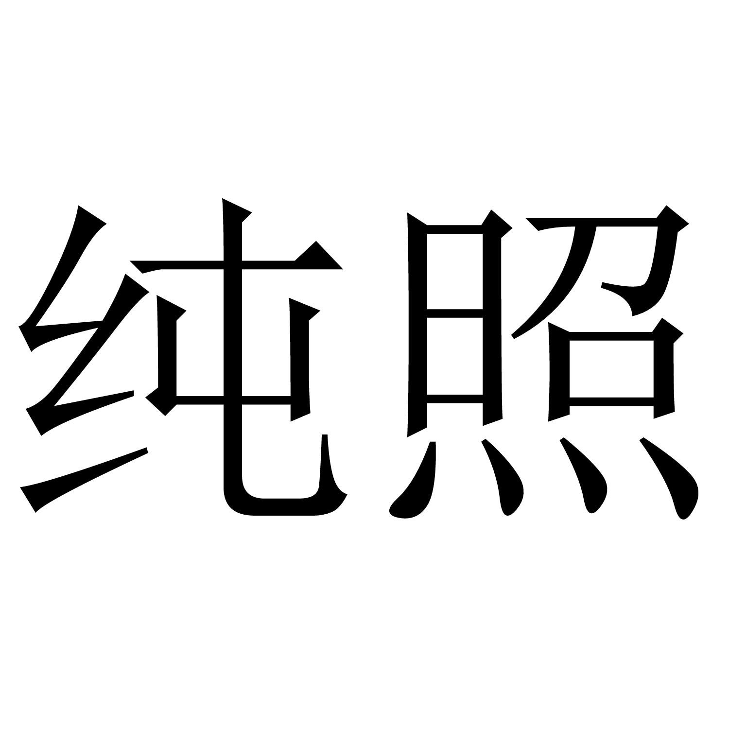 纯照