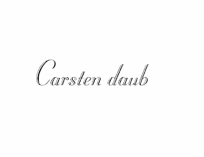 CARSTEN DAUB