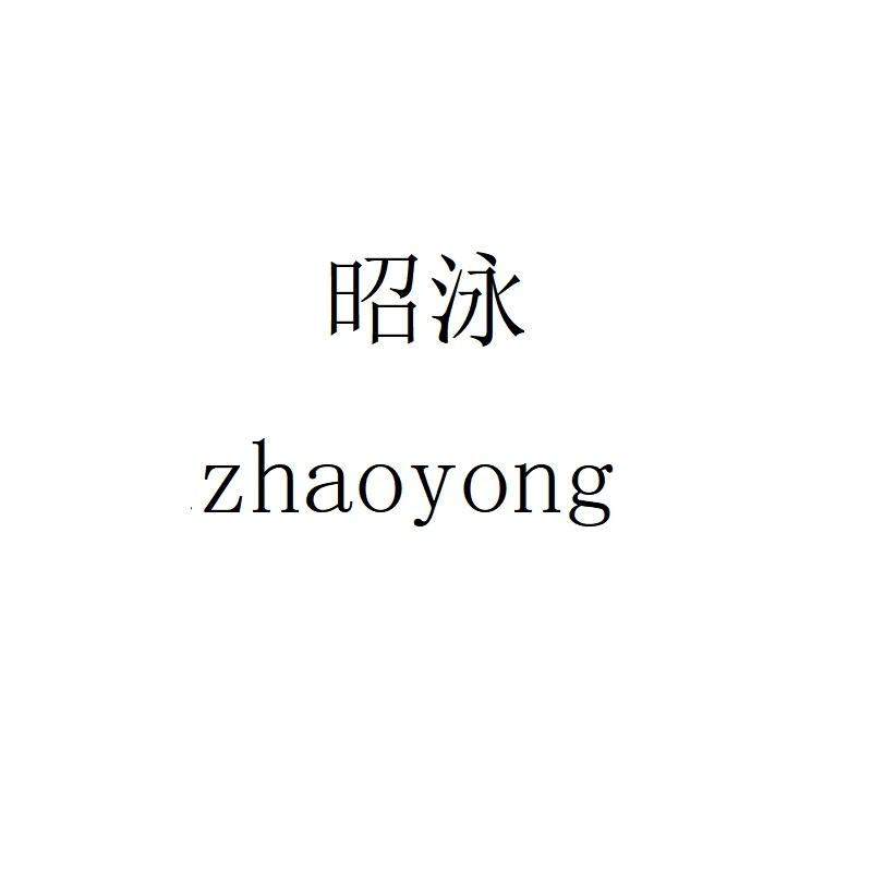 昭泳zhaoyong
