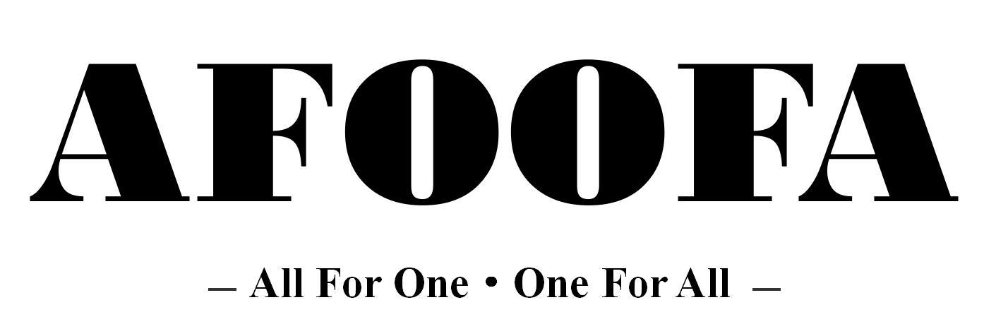AFOOFA ALL FOR ONE·ONE FOR ALL