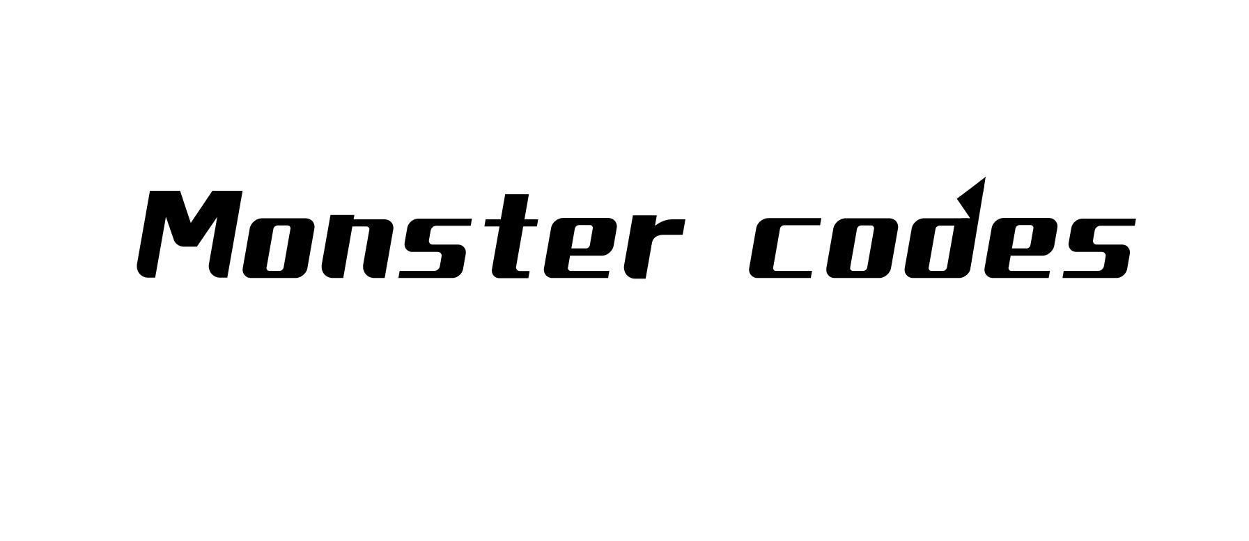 MONSTER CODES
