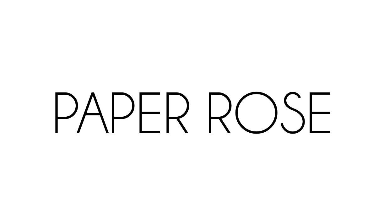 PAPER ROSE