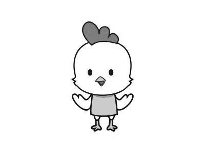 小鸡图形