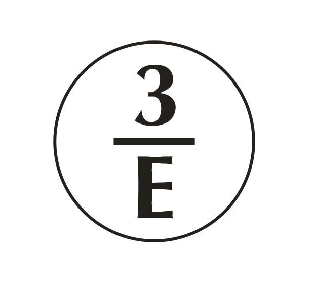  3 E