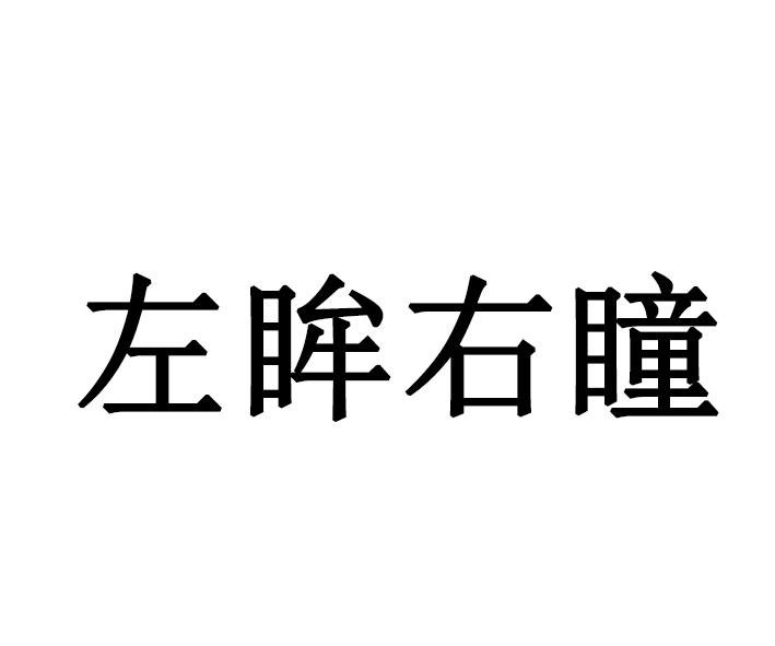 左眸右瞳