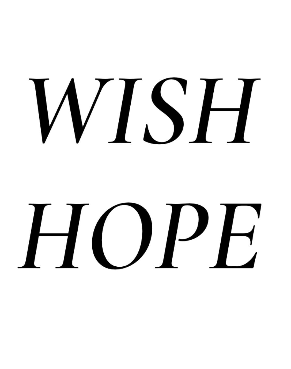 WISH HOPE