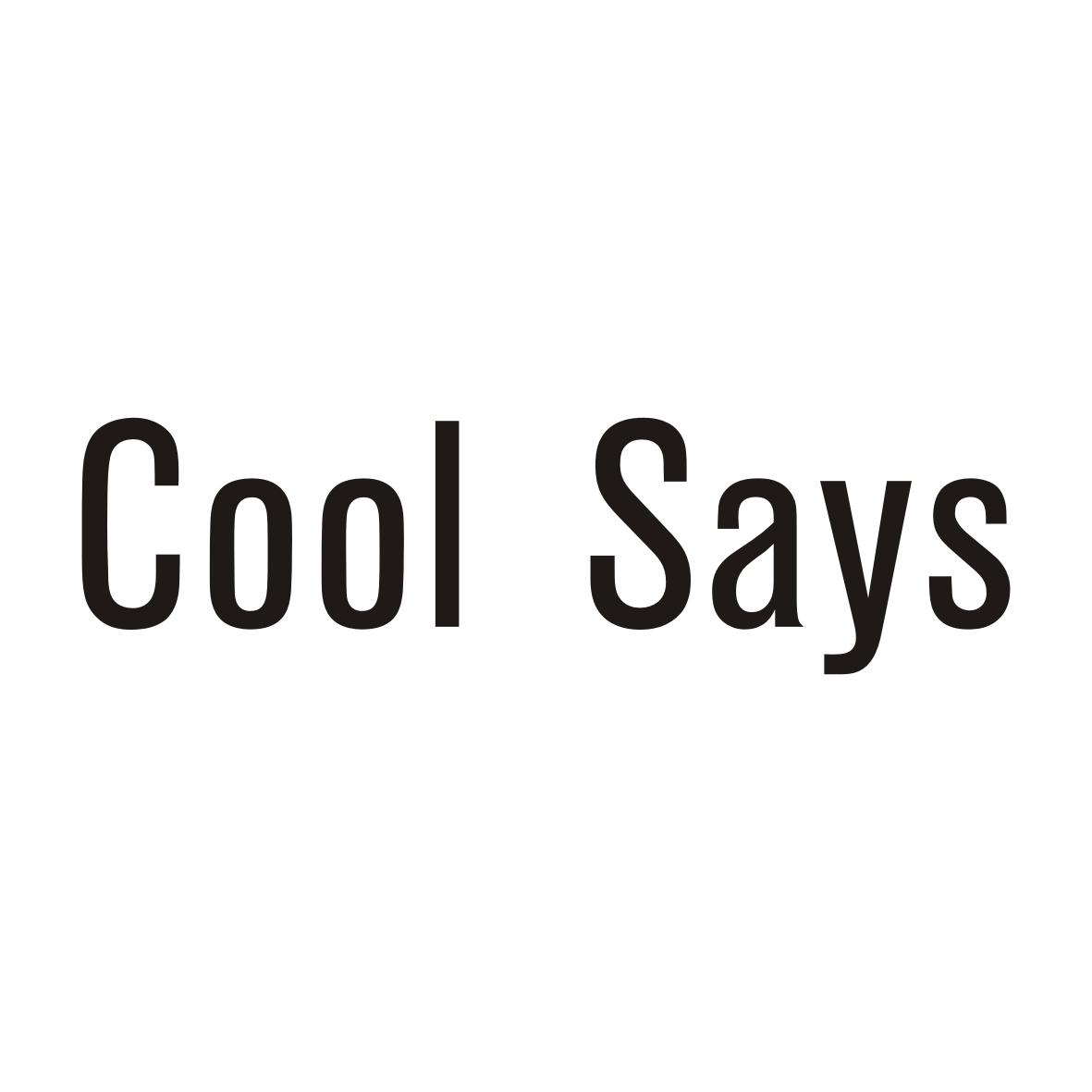 COOL SAYS（酷说）