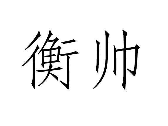 衡帅