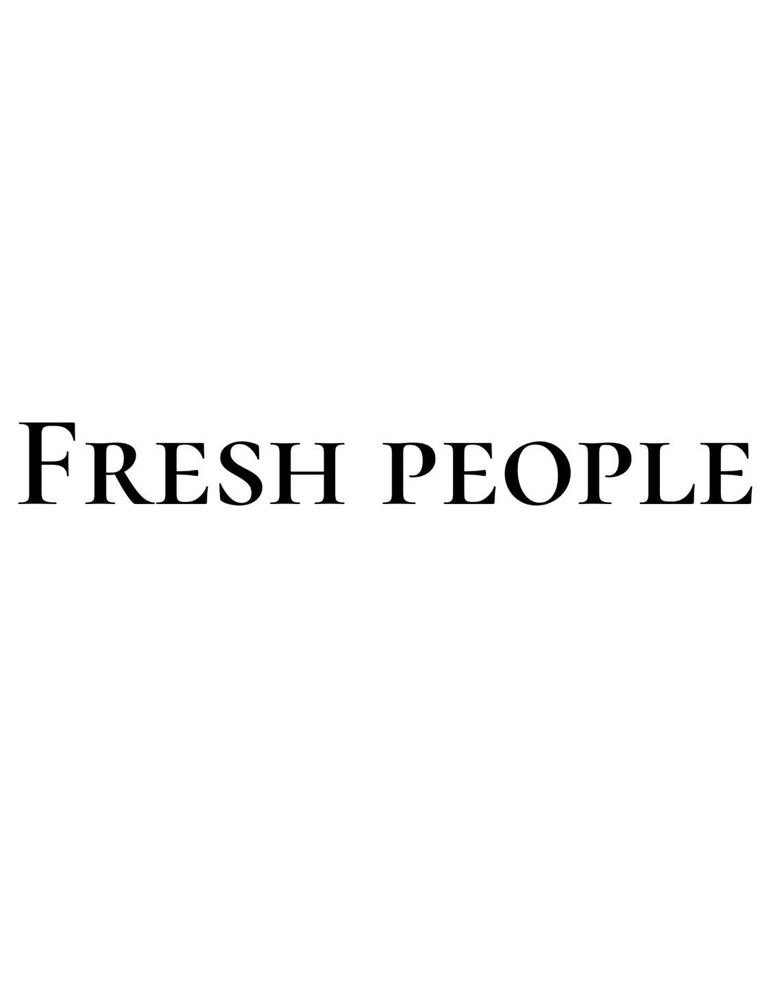 FRESH PEOPLE