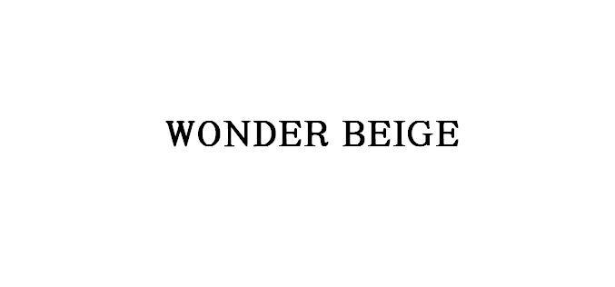 WONDER BEIGE