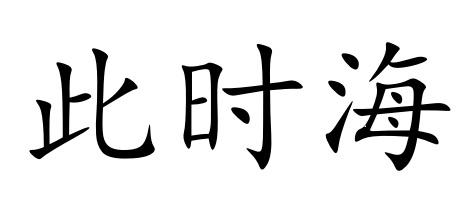 此时海