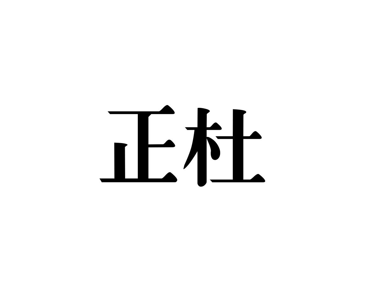 正杜