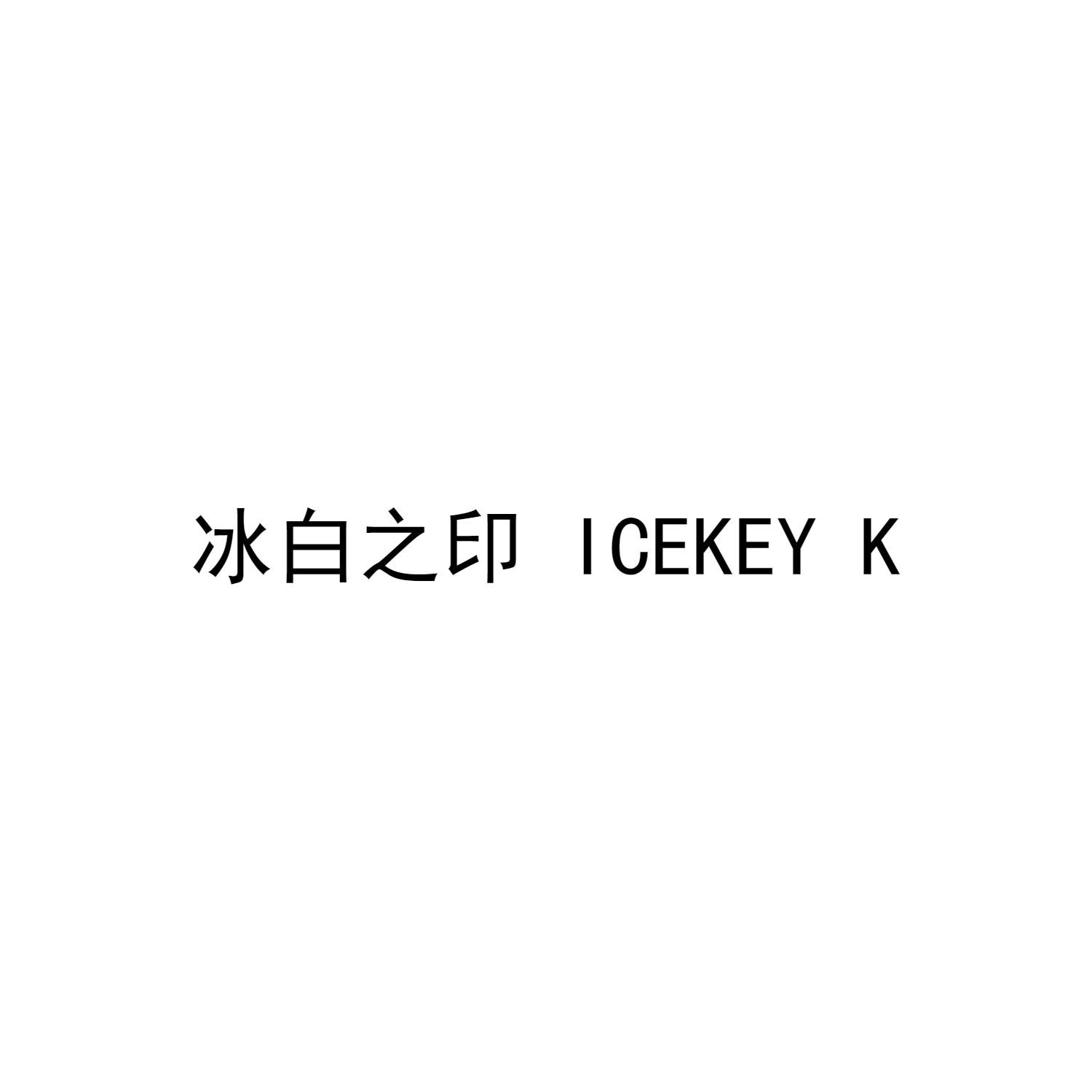 冰白之印 ICEKEY K