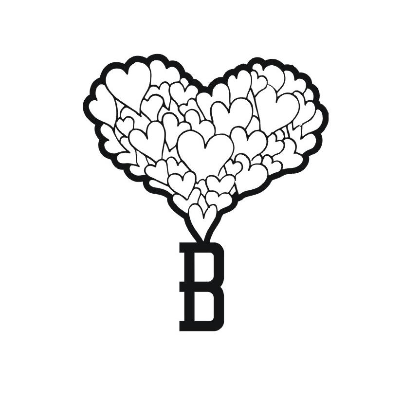 B爱心图形