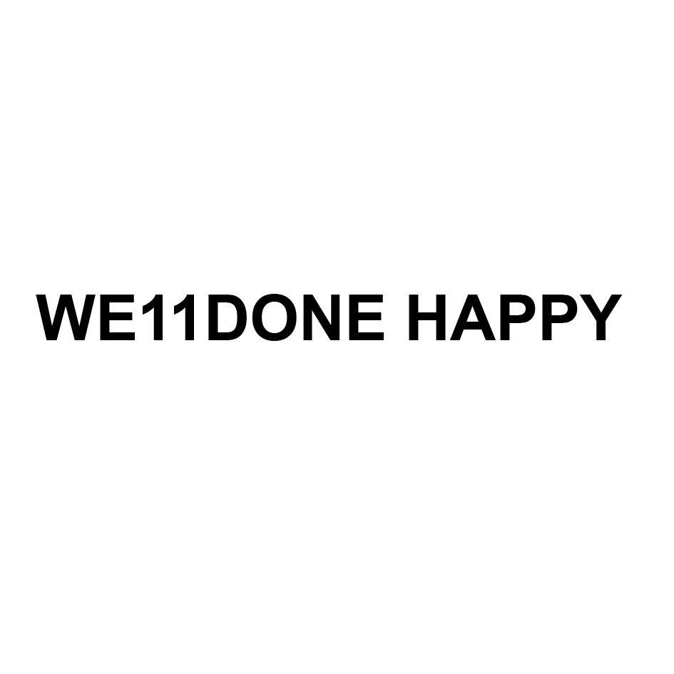 WE11DONE HAPPY