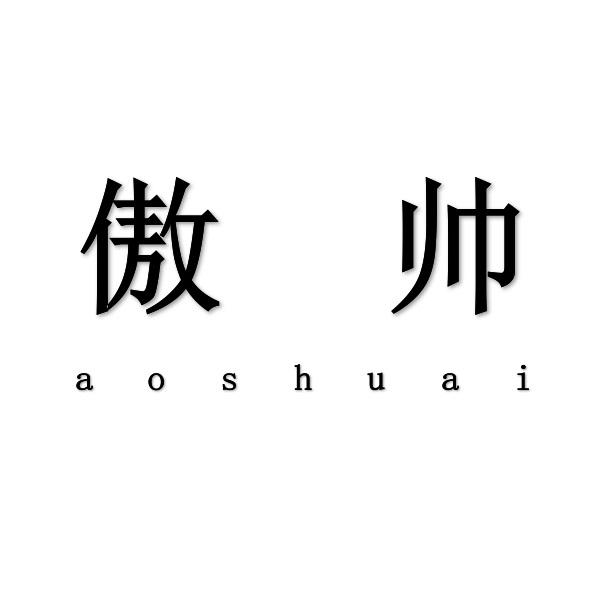 傲帅+aoshuai