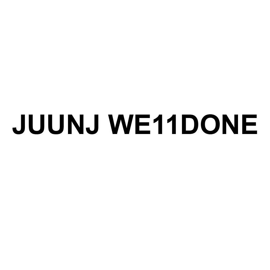 JUUNJ WE11DONE