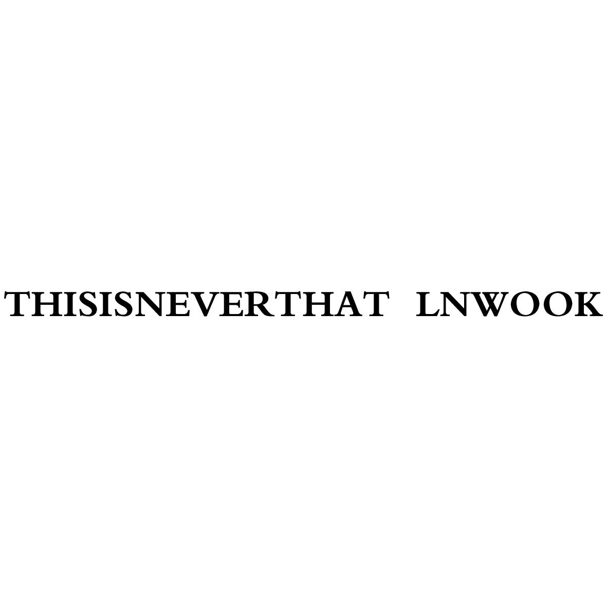THISISNEVERTHAT LNWOOK