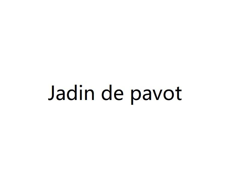 JADINDEPAVOT
