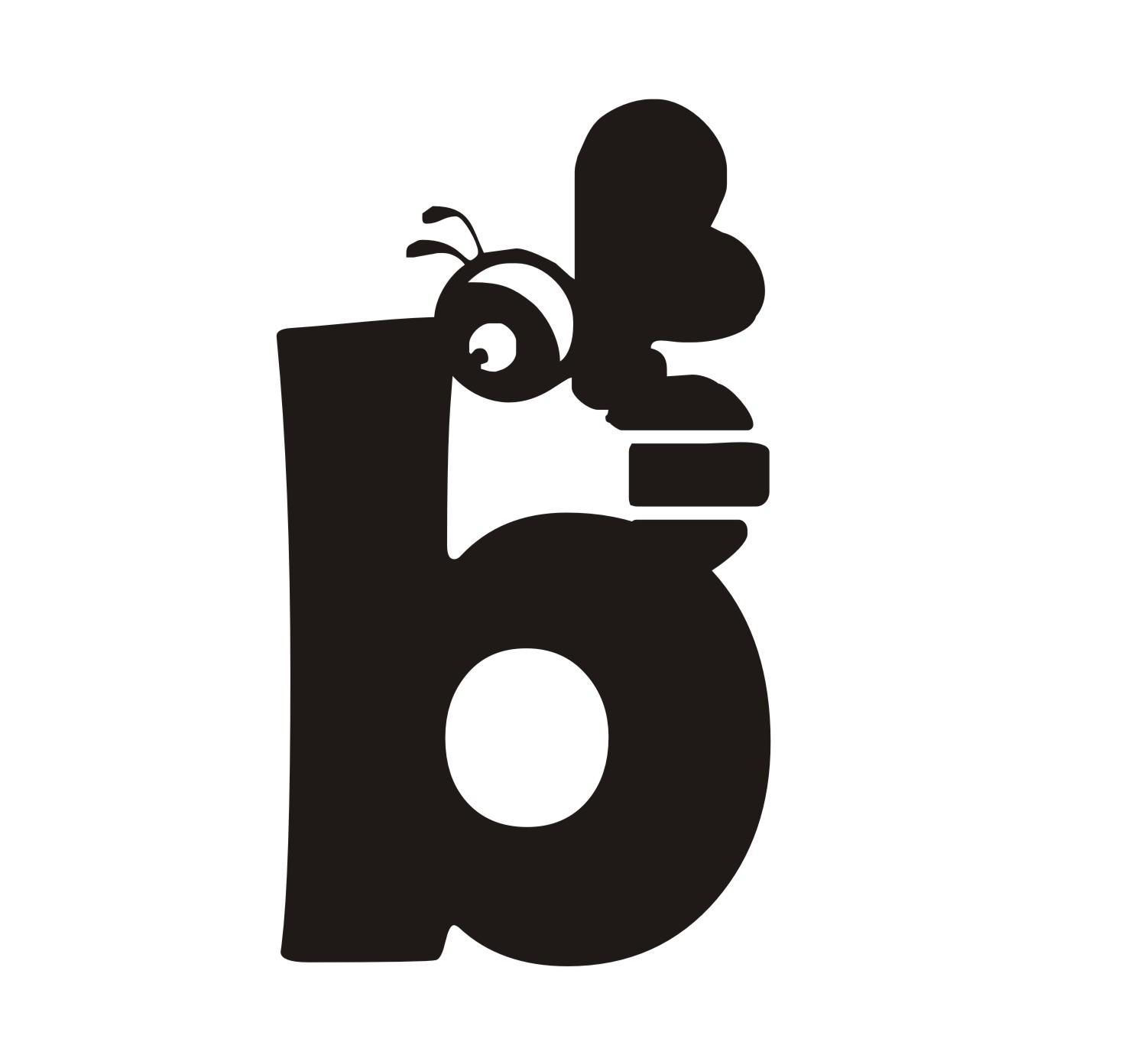 b 