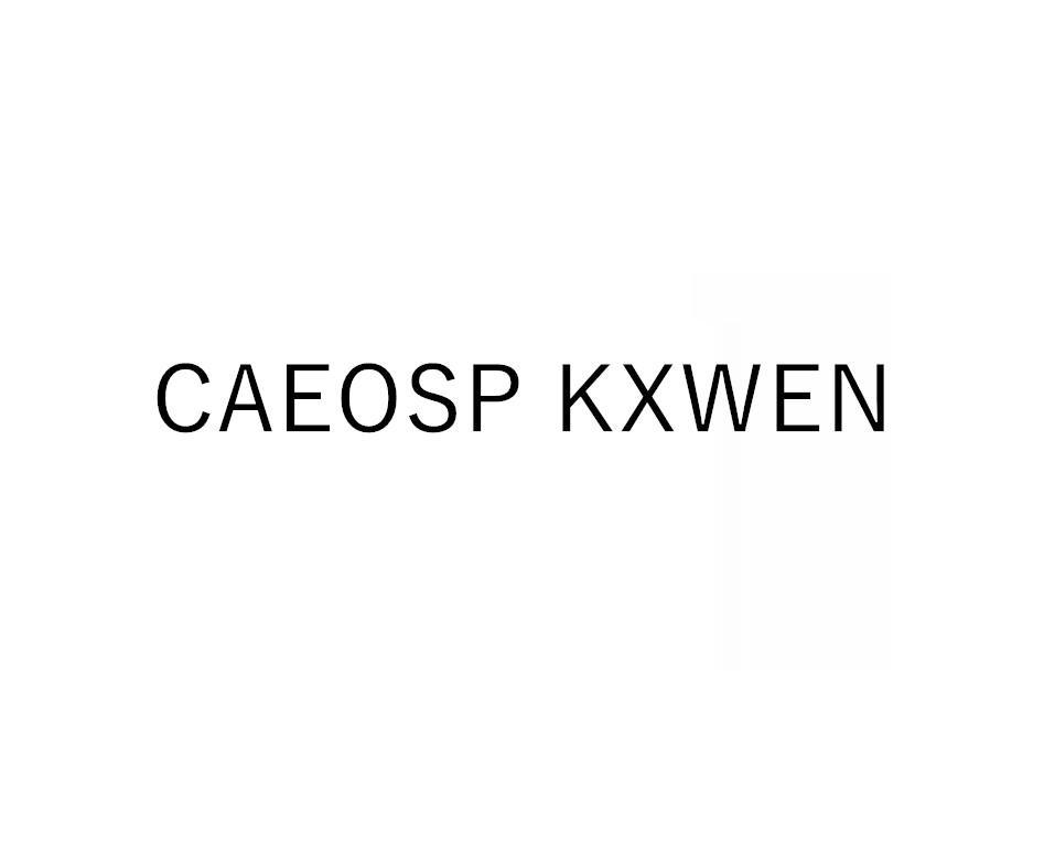 CAEOSP KXWEN
