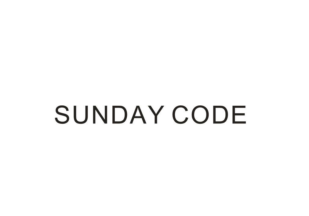 SUNDAY CODE