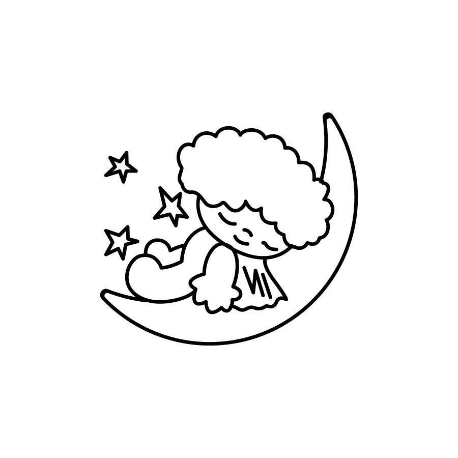 月亮宝宝图形