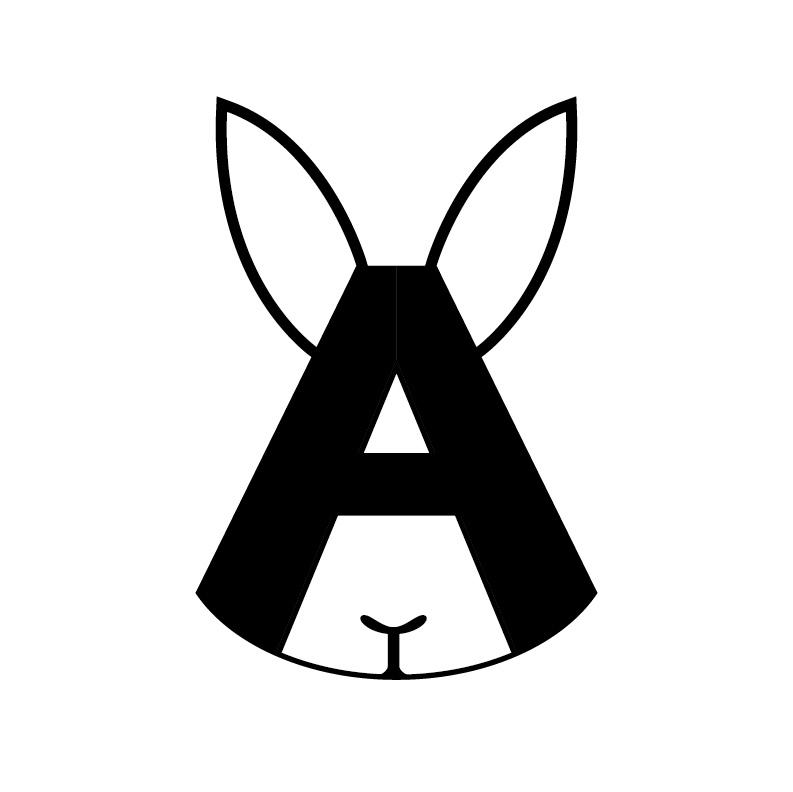 纯图形（A兔子）