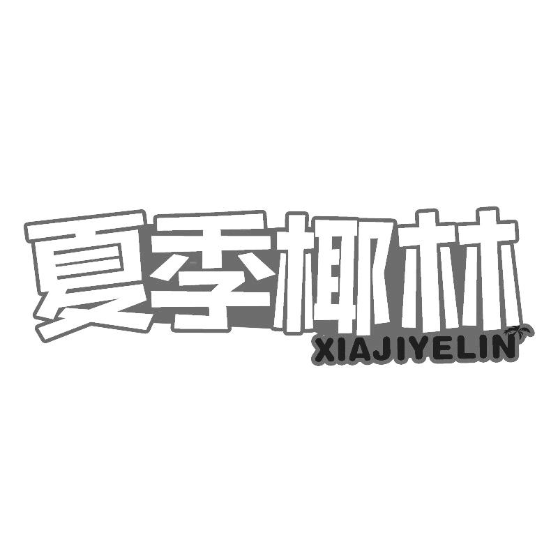 夏季椰林